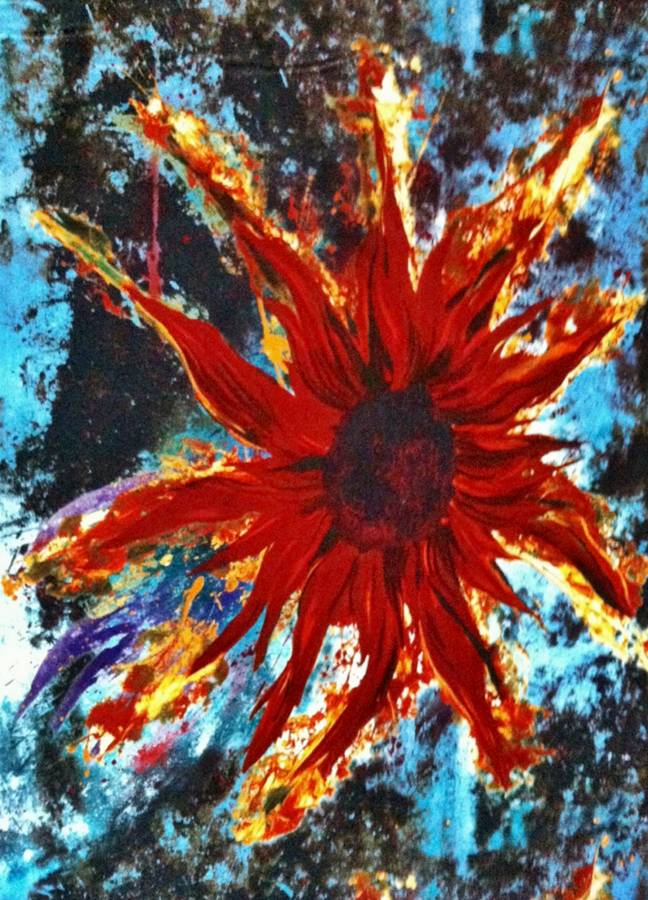 Daisy flower print