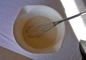 Prepared flour resist