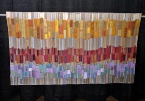 A quilt from zippers!!