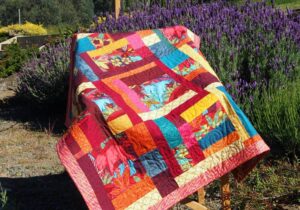 The third baby quilt from scrap
