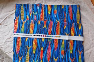 Feature fabric selvedge strip