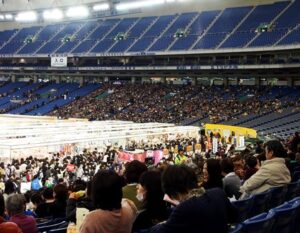 Lunch at the Tokyo quilt show