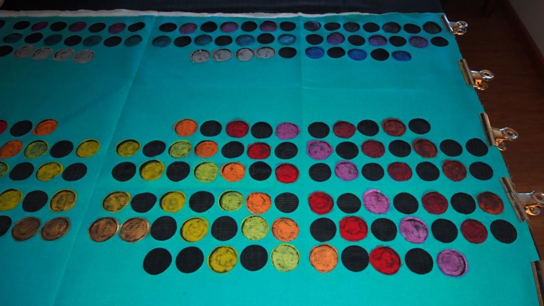 Using Shiva PaintStiks in quilting
