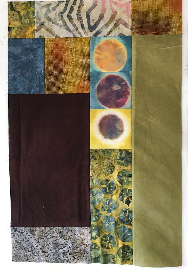 Small circle quilt example
