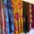 Hand-dyed silk scarves