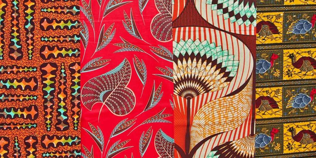 GICS6 African print fat quarters