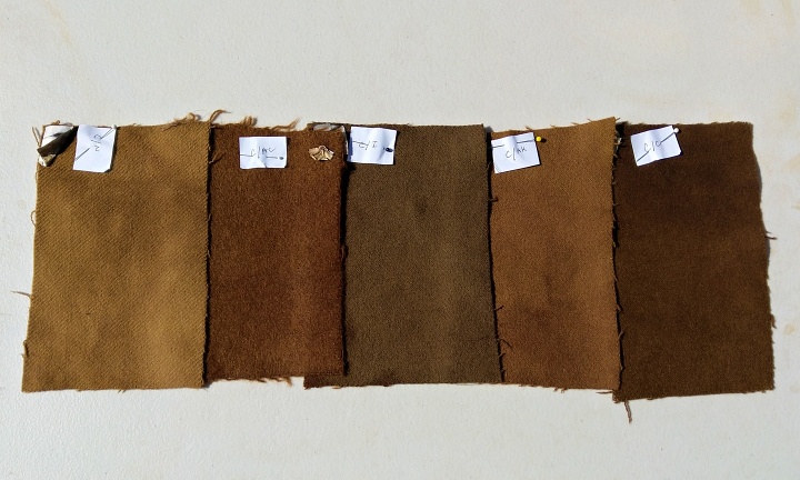 Using a copper mordant